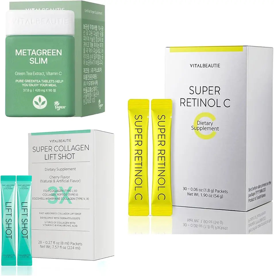 Green Tea Extract EGCG Powder Retinol Collagen Supplement H81071