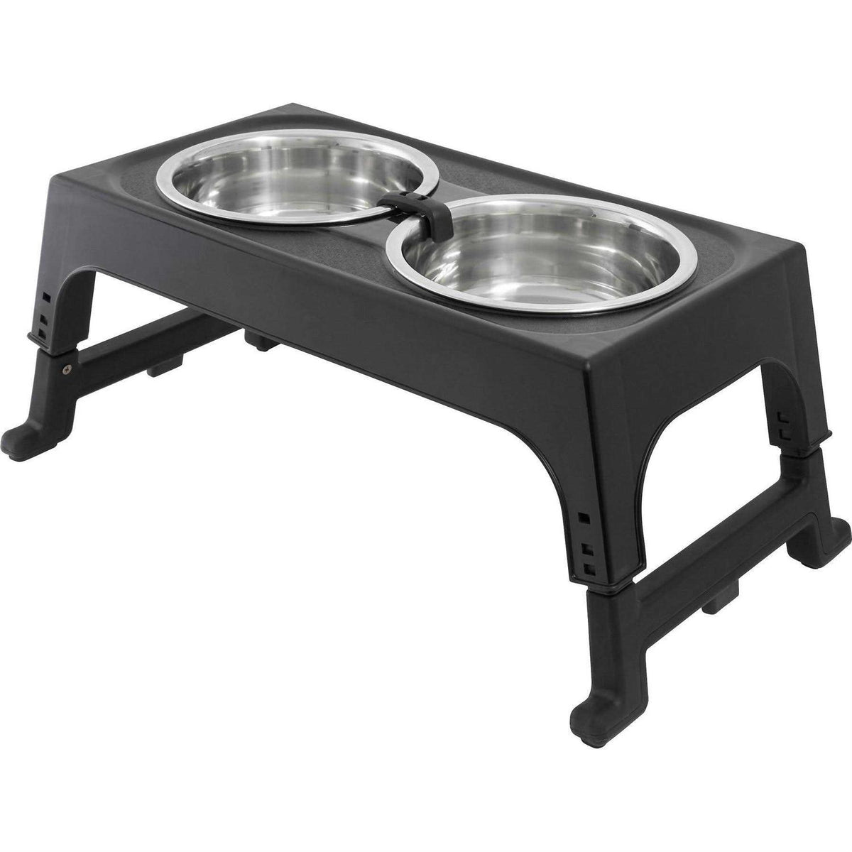 Stainless Steel Bowls with Elevated Holder J199