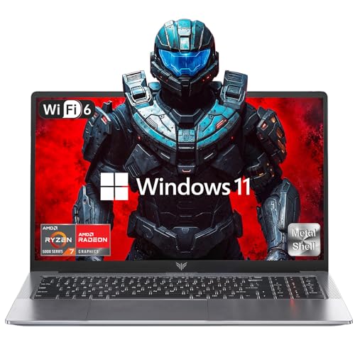15.6inch AMD Ryzen 7 5700U 16GB RAM 512GB NVMe SSD Gaming Laptop R482