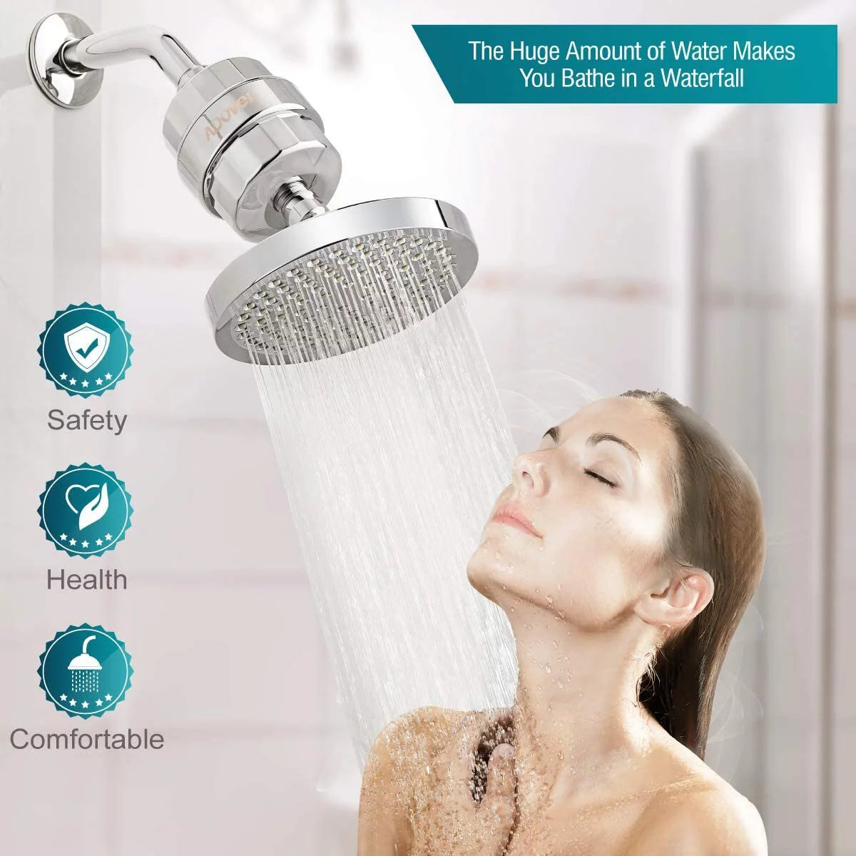 15 Stage Shower Head and Shower Filter I521