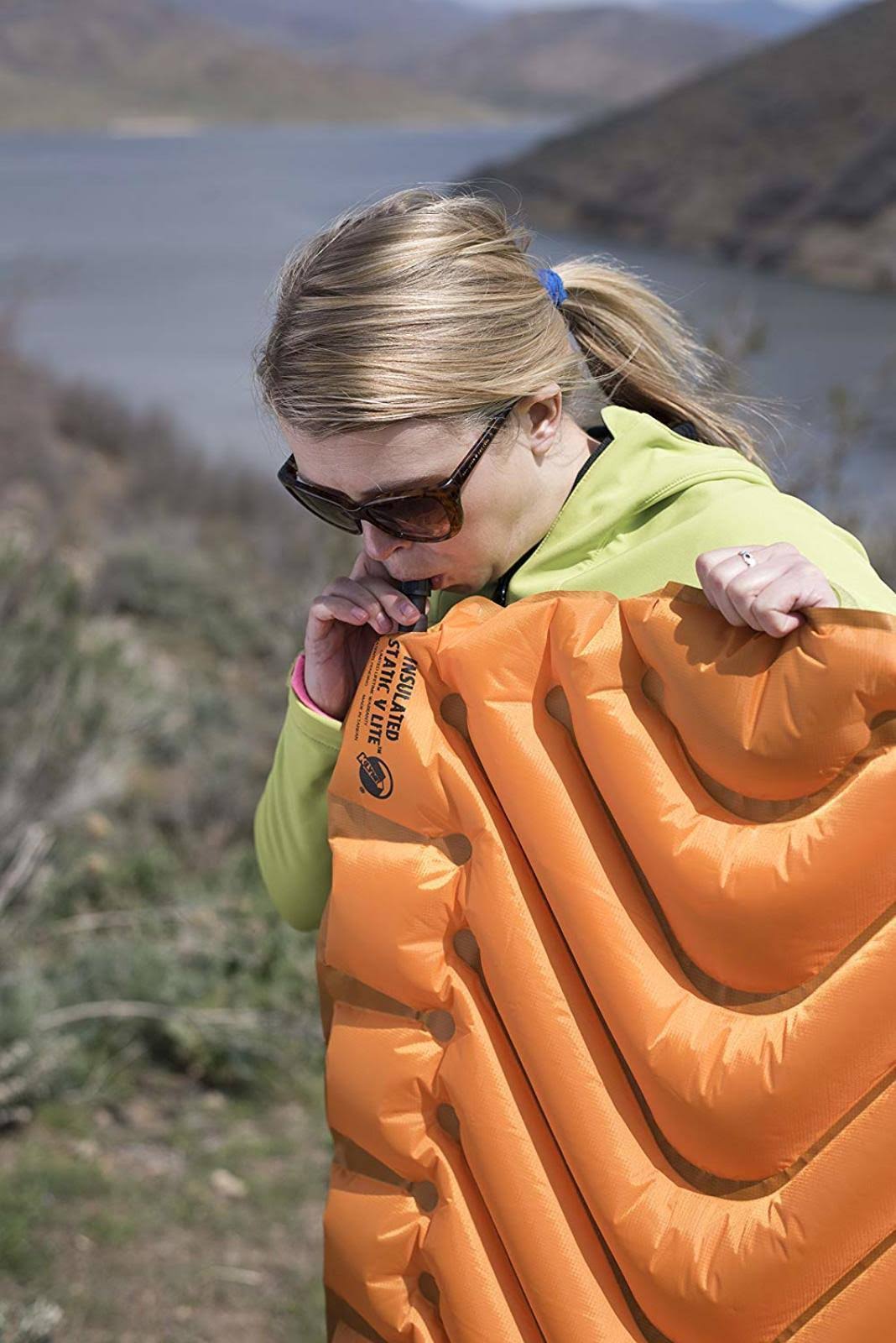 Insulated Static V Lite Camping Pad, Orange I29568