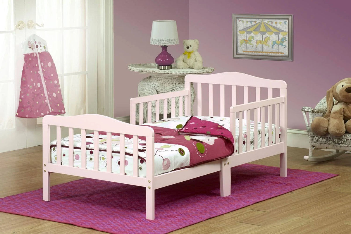 Solid Wood Toddler Bed (Natural) I38407