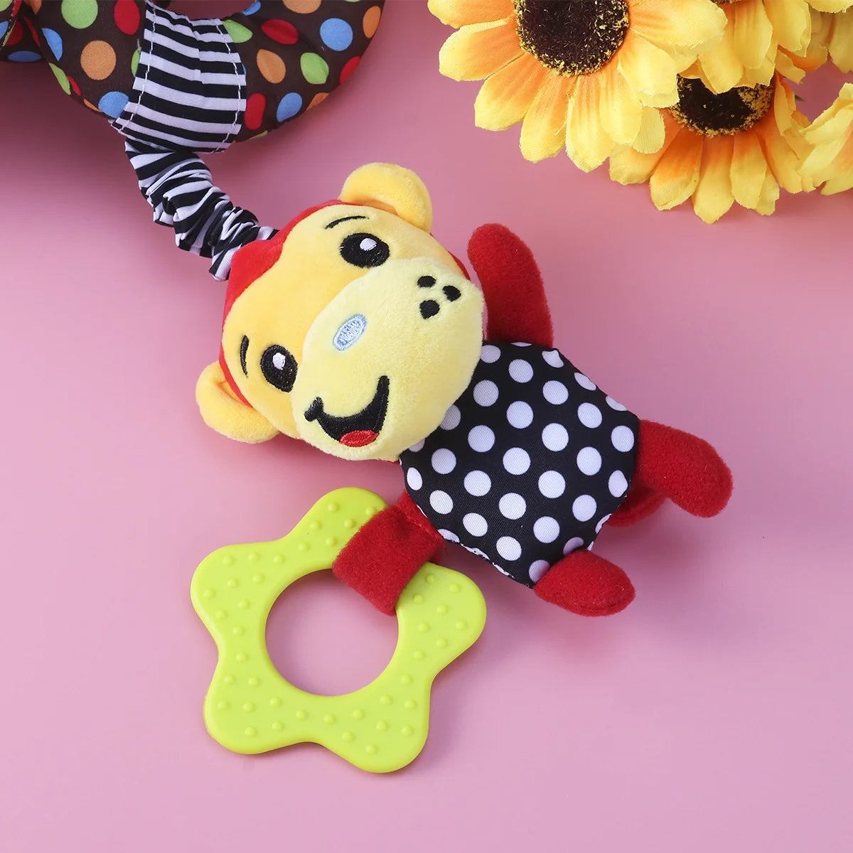 Infant Baby Activity Spiral Bed & Stroller Toy Plush Toy Q942