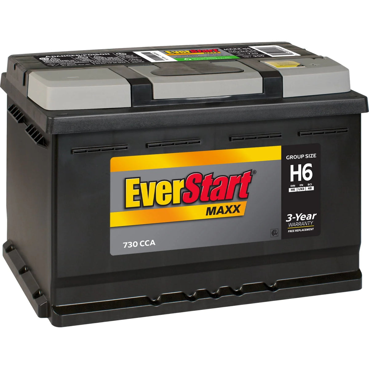 Lead Acid Automotive Battery Group Size H6 12 Volt 730 CCA B812899