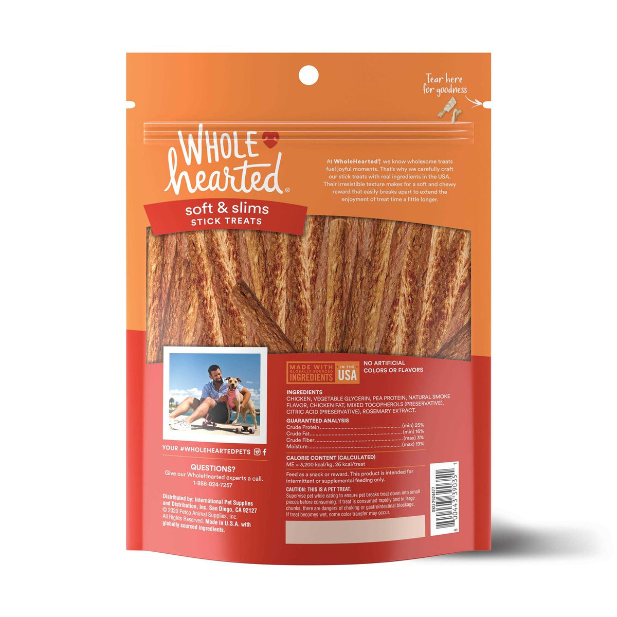 Grain Free Soft and Chewy Dog Stick Treats V5264