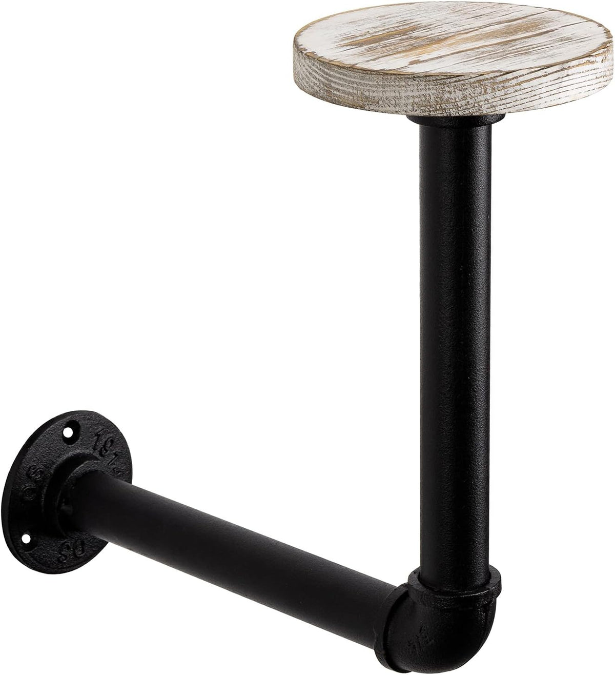Rustic Brown Wood Hat Rack for Wall X3030