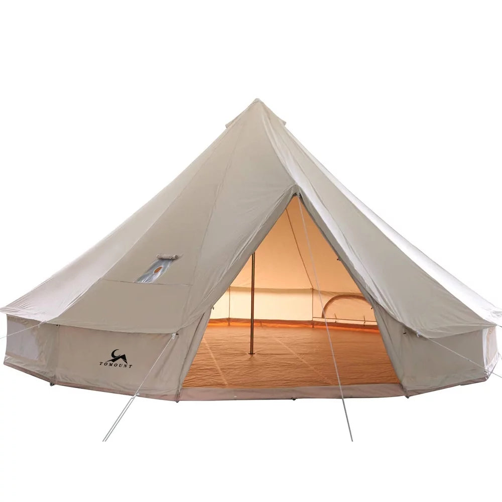 Canvas Bell Tent with Stove Jack 10ft H24994