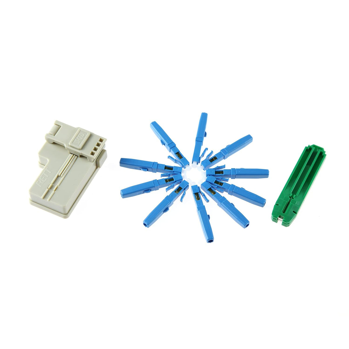 100pcs LC UPC Fiber Optic Quick Connector Single Mode 9/125 B56692