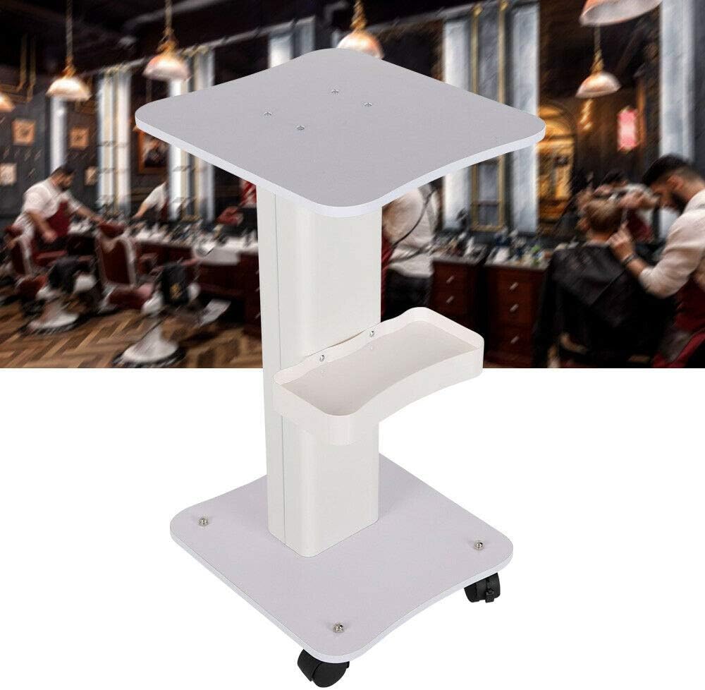 Rolling Cart Beauty Salon Trolley with 4 Wheels Aluminum F977