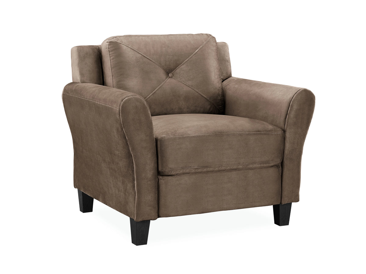 Dark Gray Fabric Club Chair X74397