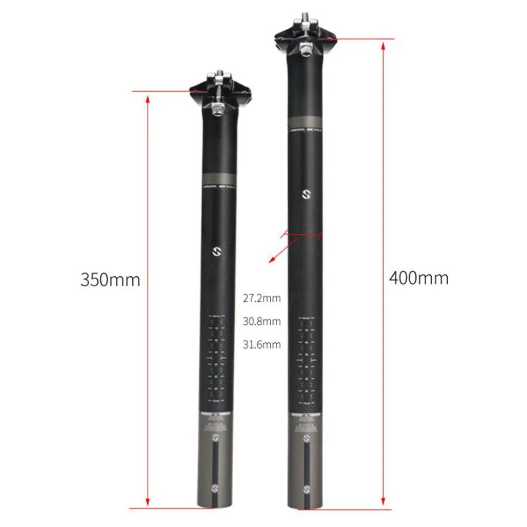 Carbon Fiber Bike Seatpost 31.6mm T493