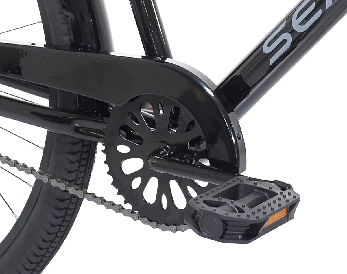 Black 29 Men's Beach Cruiser Bicycle N253