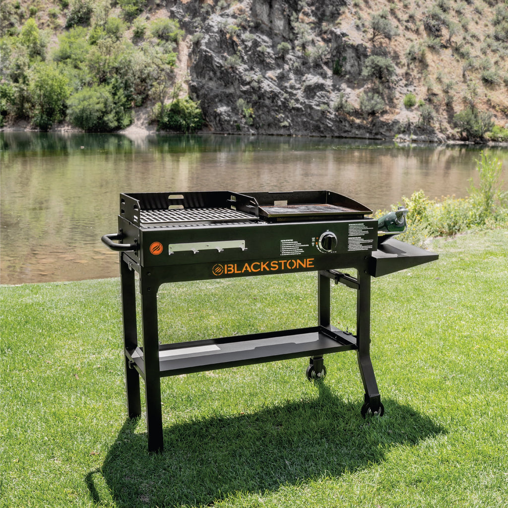 17 Griddle and Charcoal Grill Combo K924635