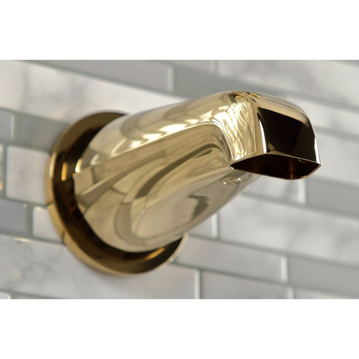 Polished Brass Three-Handle Tub and Shower Faucet X456