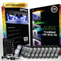 8pc Multi-color Truck Bed LED Lighting Kit W656463