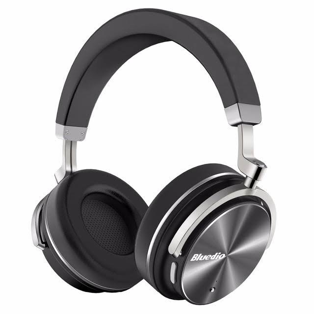 Active Noise Cancelling Over-Ear Wireless Bluetooth Headphones with Mic (Red) O319806