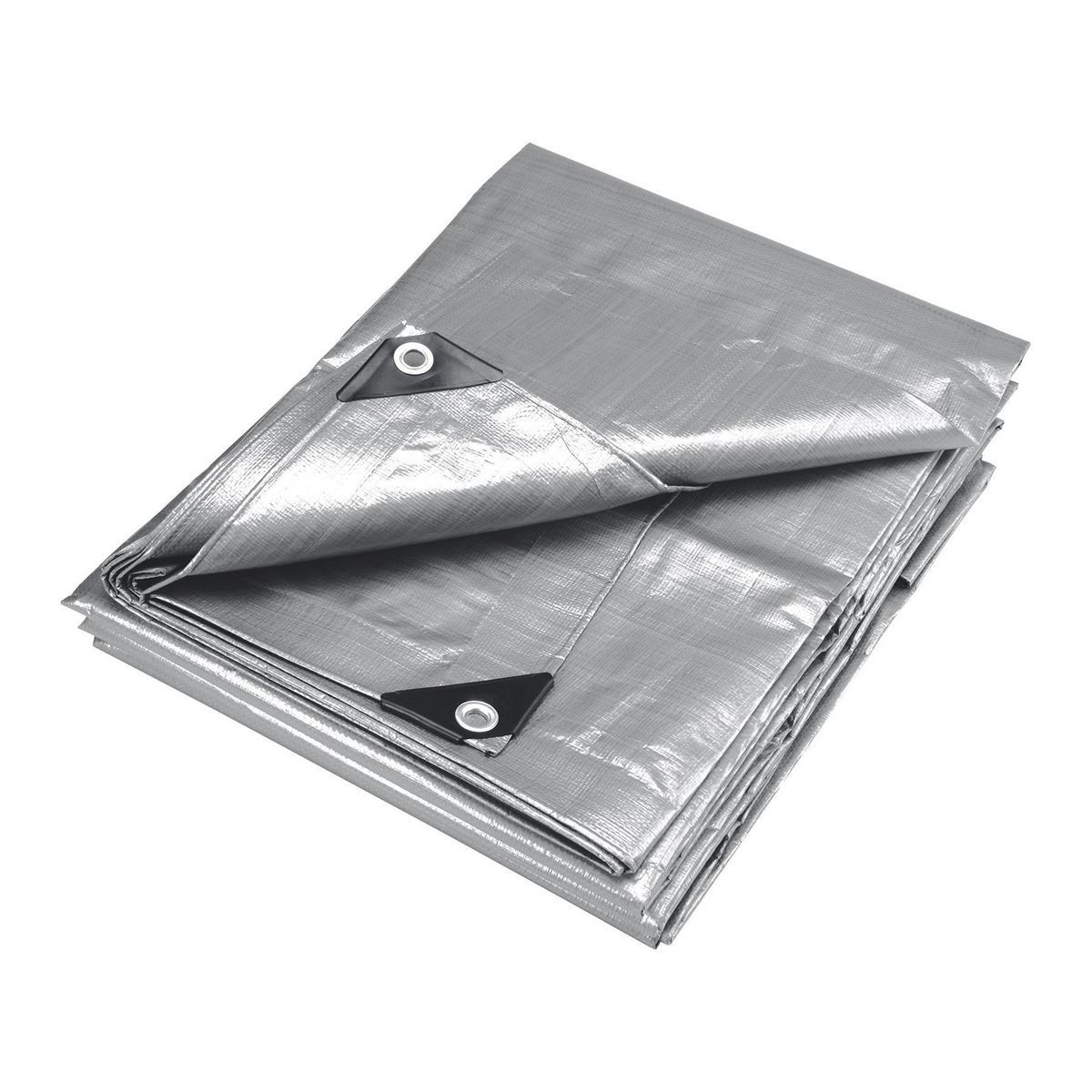 7 ft. 4 in. x 9 ft. 6 in. Heavy Duty Reflective Weather-Resistant Tarp Q400620