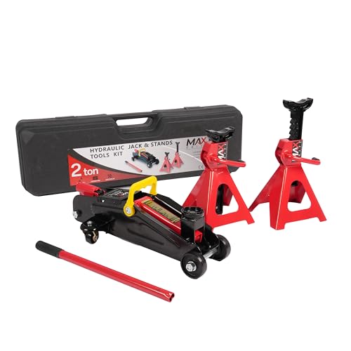 3-Ton Low-Profile Dual Pistons Heavy-Duty Steel Racing Floor Jack G60000