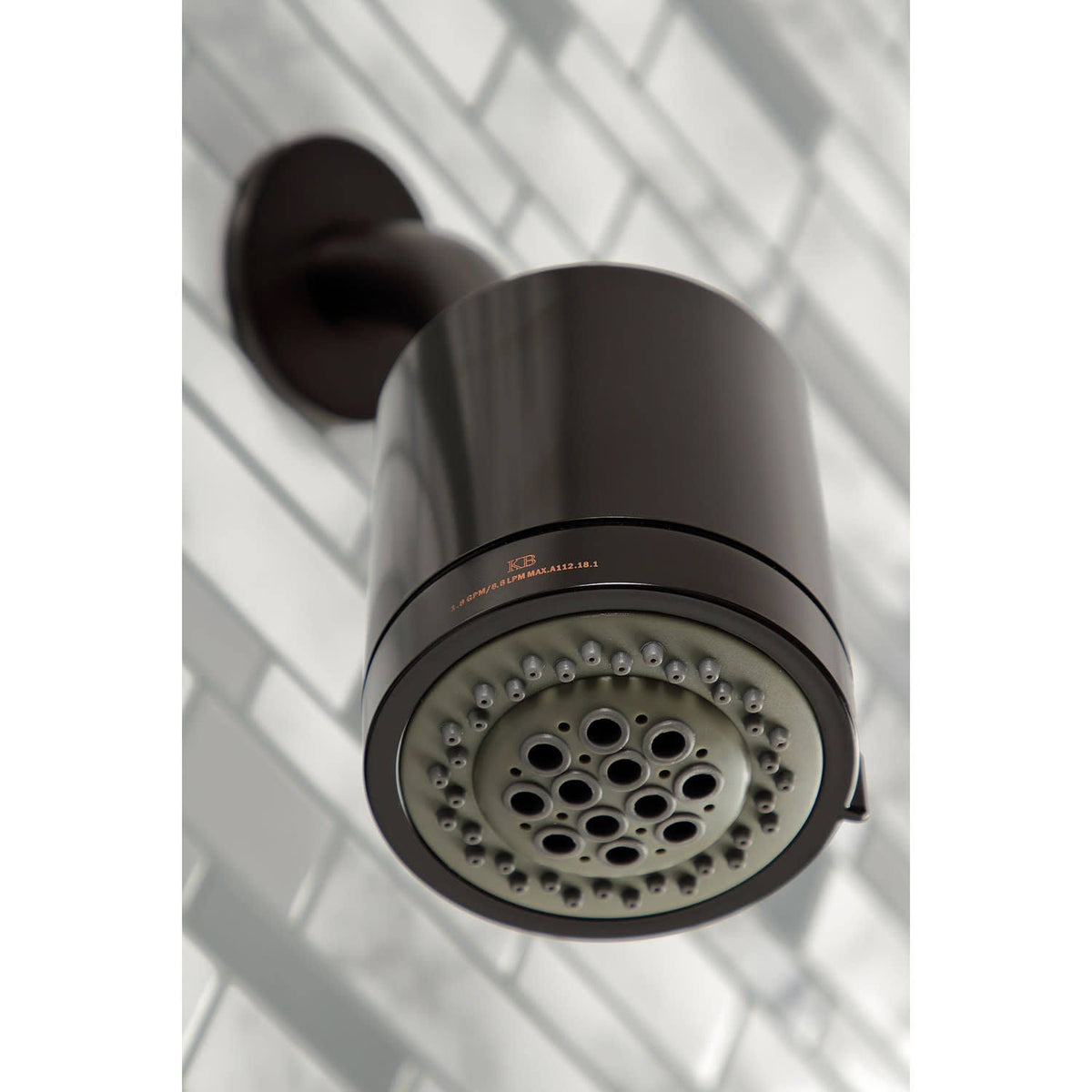 Polished Brass Three-Handle Tub and Shower Faucet X456