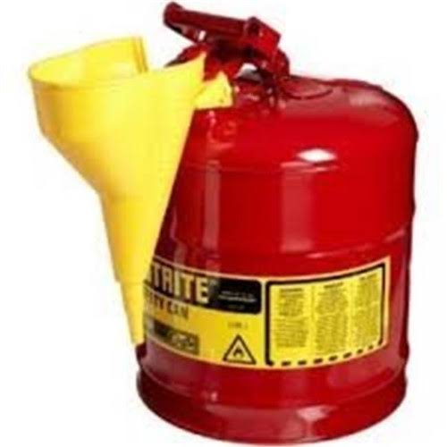 Red 5 Gal Safe Can with Funnel J20057