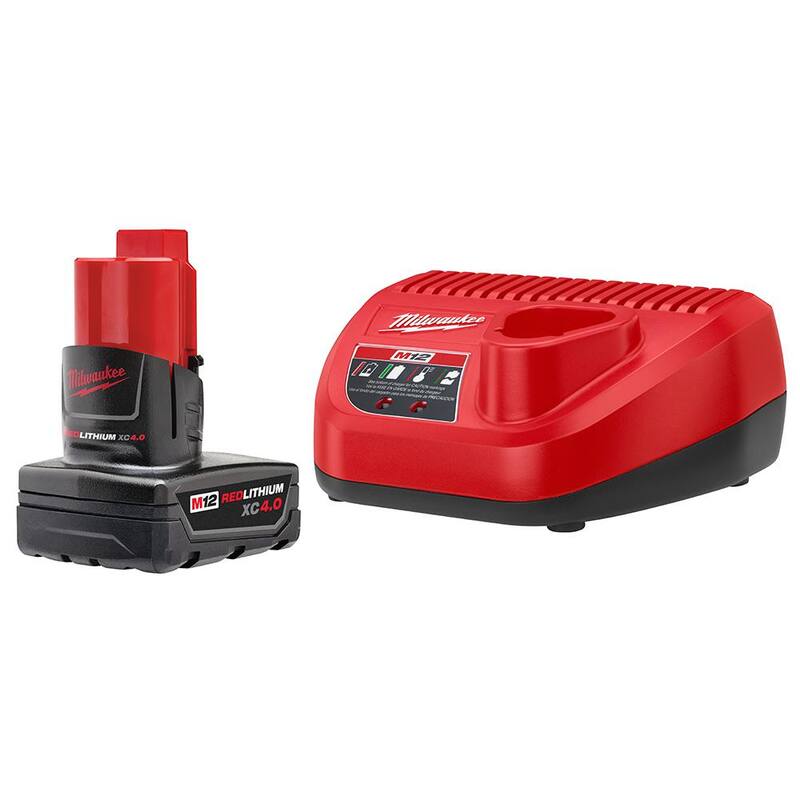 12-Volt Cordless Wet/Dry Vacuum and Impact Driver with Battery and Charger L683871