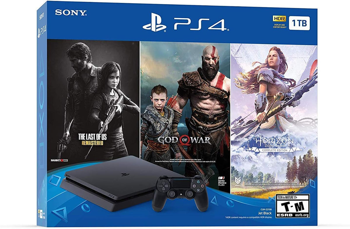 1TB Gaming Console Bundle with Three Games and Wireless Controller Q548229