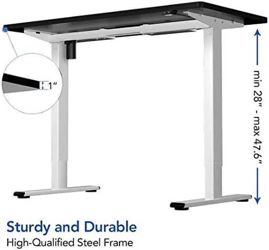 Adjustable Height 40 x 24 Inches Standing Desk L333