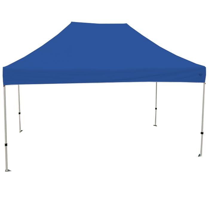 10 x 15 ft. White Instant Pop Up Tent with Blue Cover W811712