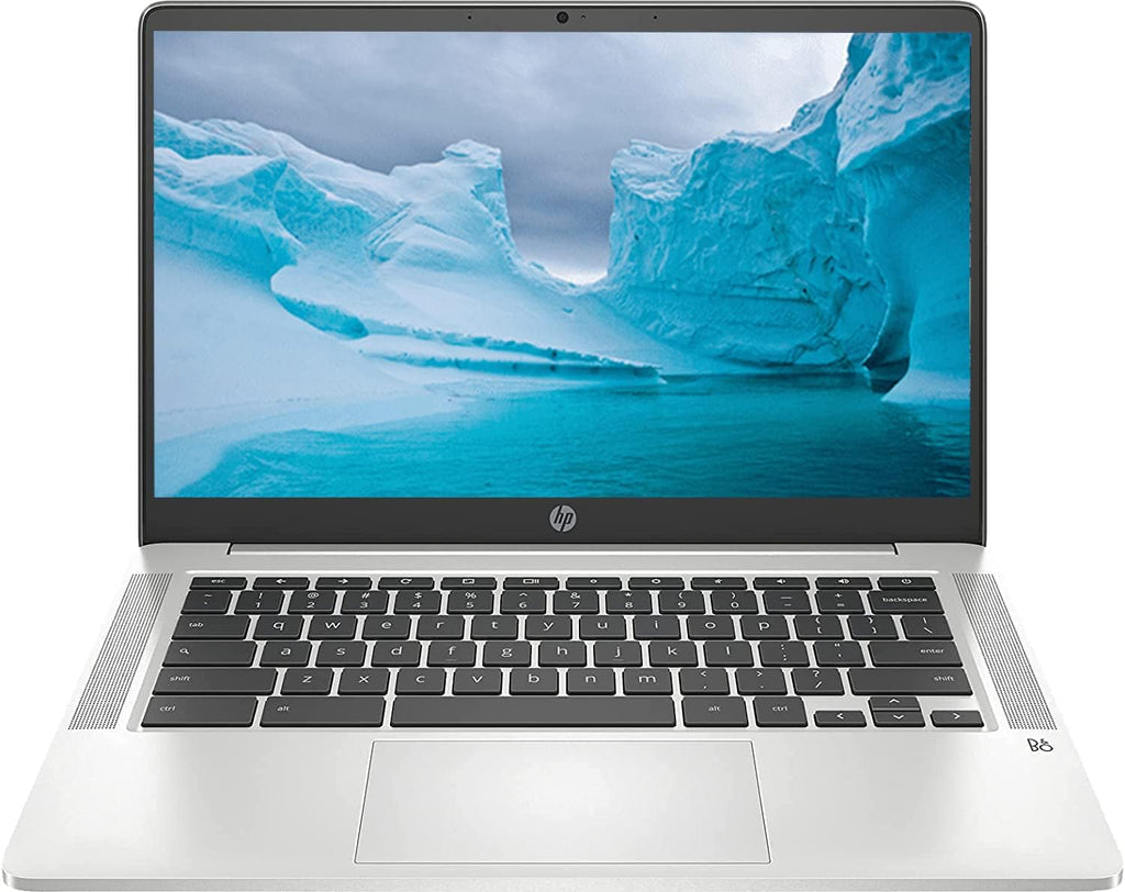 14" HD IPS Chromebook, Intel Pentium 4-Core Processor, 4GB Ram, 64GB SSD, Dale Silver, Chrome OS D4988