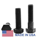 1/2 inch-20 x 2 inch Grade 5 Hex Cap Screw Black Oxide Pk 50 Q943