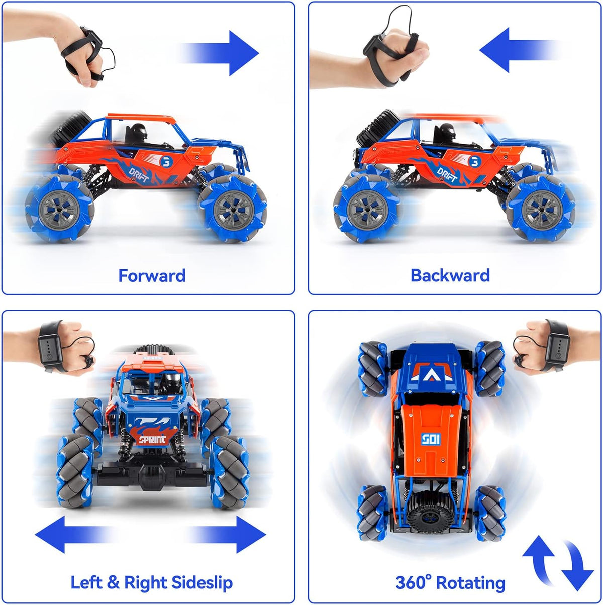 1:14 Scale 4WD Remote Control Monster Truck F45252