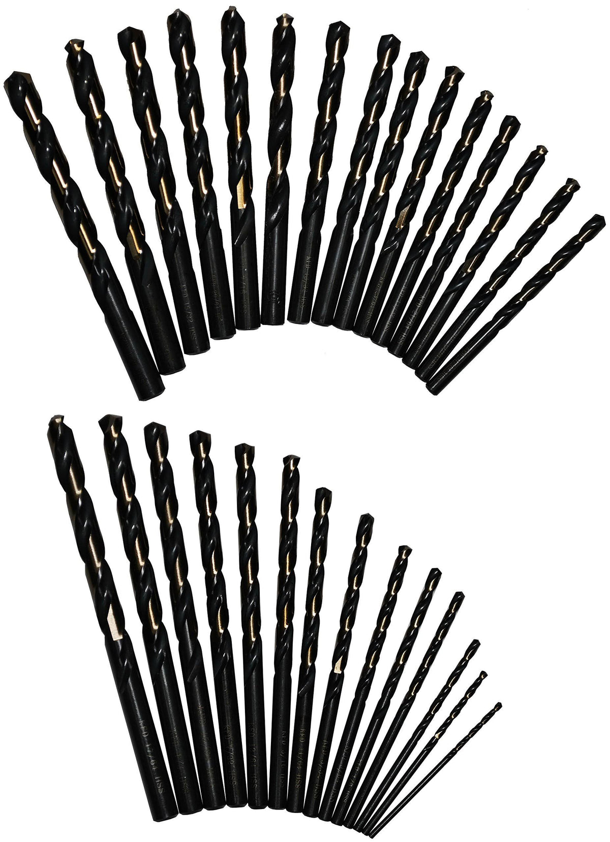 29-Piece M2 High-Speed Steel Drill Bit Set T307