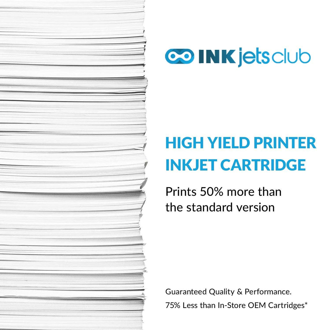 HP 902XL Black and Color Compatible Inkjet Cartridge 4 Pack F18648