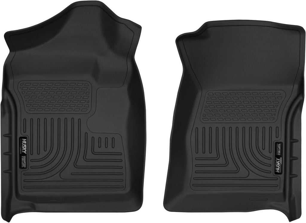Black Front Floor Liners 2 Pcs K205