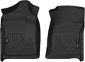 Black Front Floor Liners 2 Pcs K205