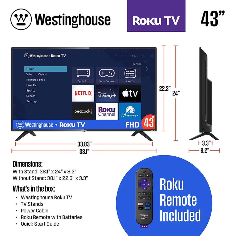 43 inch Full HD Smart TV Z995784