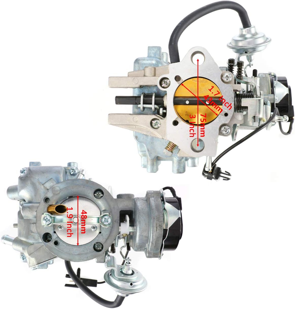 1 Barrel Carburetor for Ford Engines 4.9 L, 4.1 L, 3.3 L, Automatic Choke P245