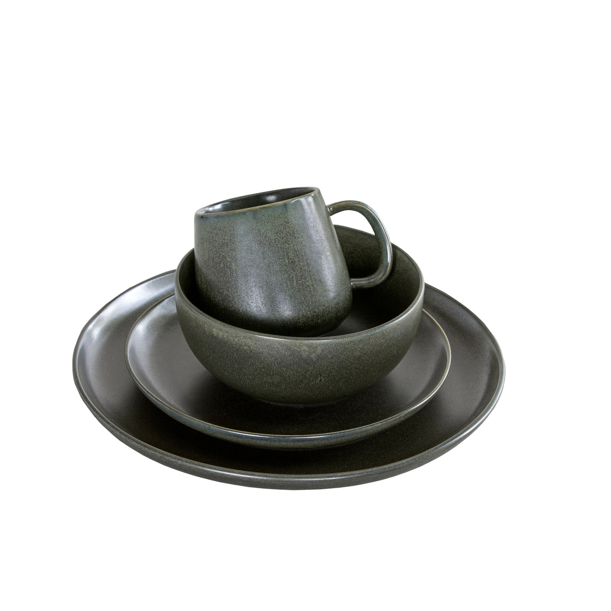 16 Piece Stoneware Dinnerware Set O77959