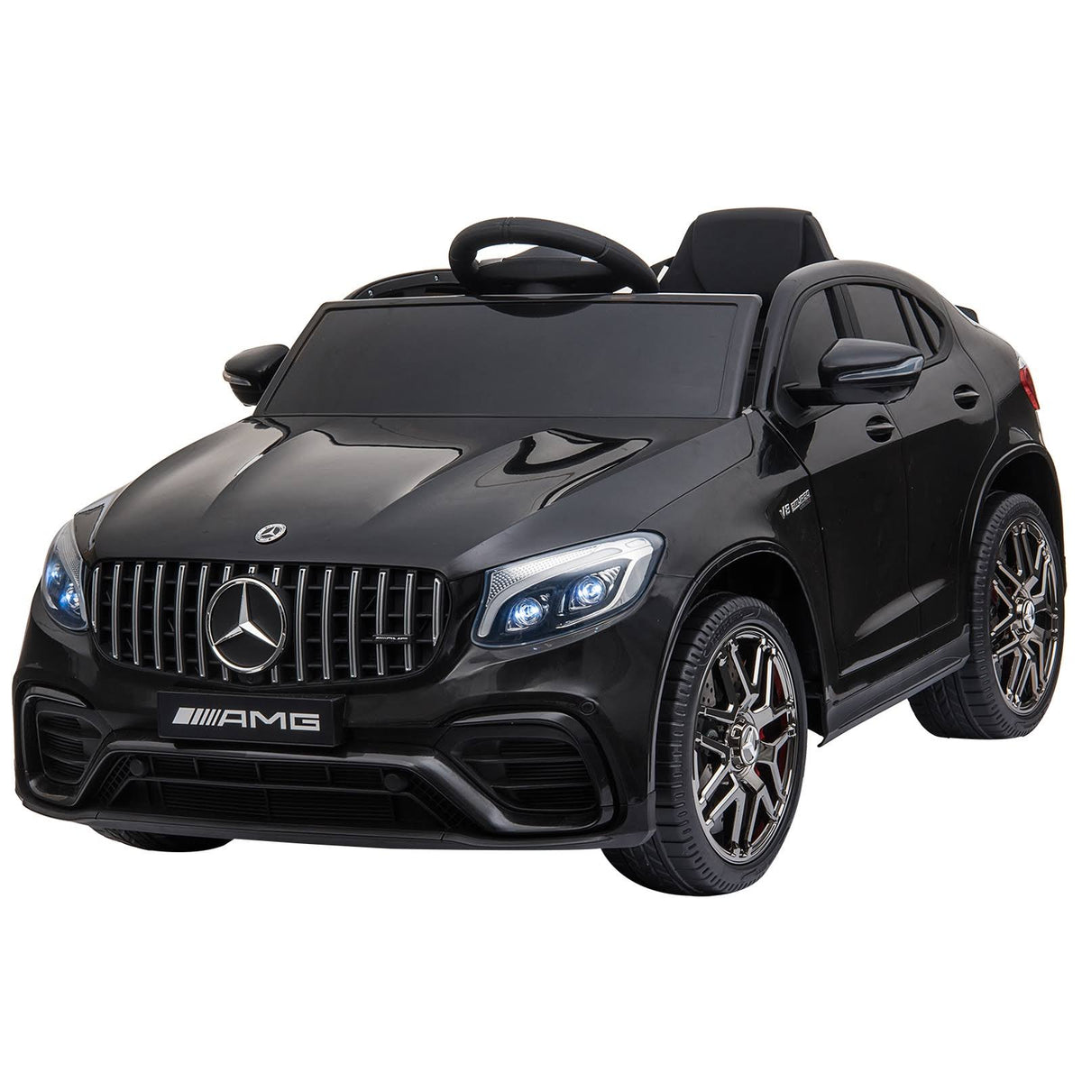 Black 12V Kids Ride-On Car with Remote Control N392