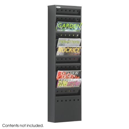11-Pocket Steel Magazine Rack A2431