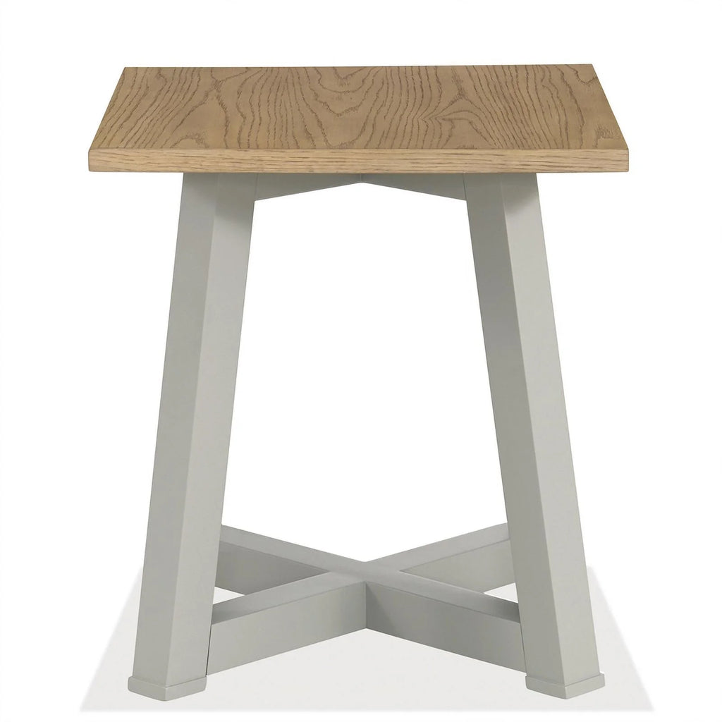 Side Table in Timeless Oak & Gray Skies X4054