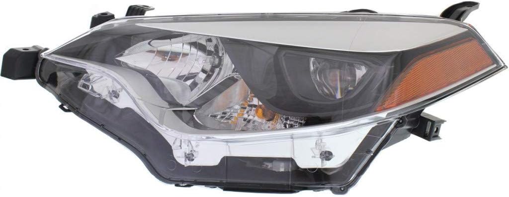 Headlight Assembly Driver and Passenger Side with Bulbs LED Type B865546