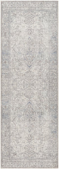 Navy Cream Runner Area Rug U754