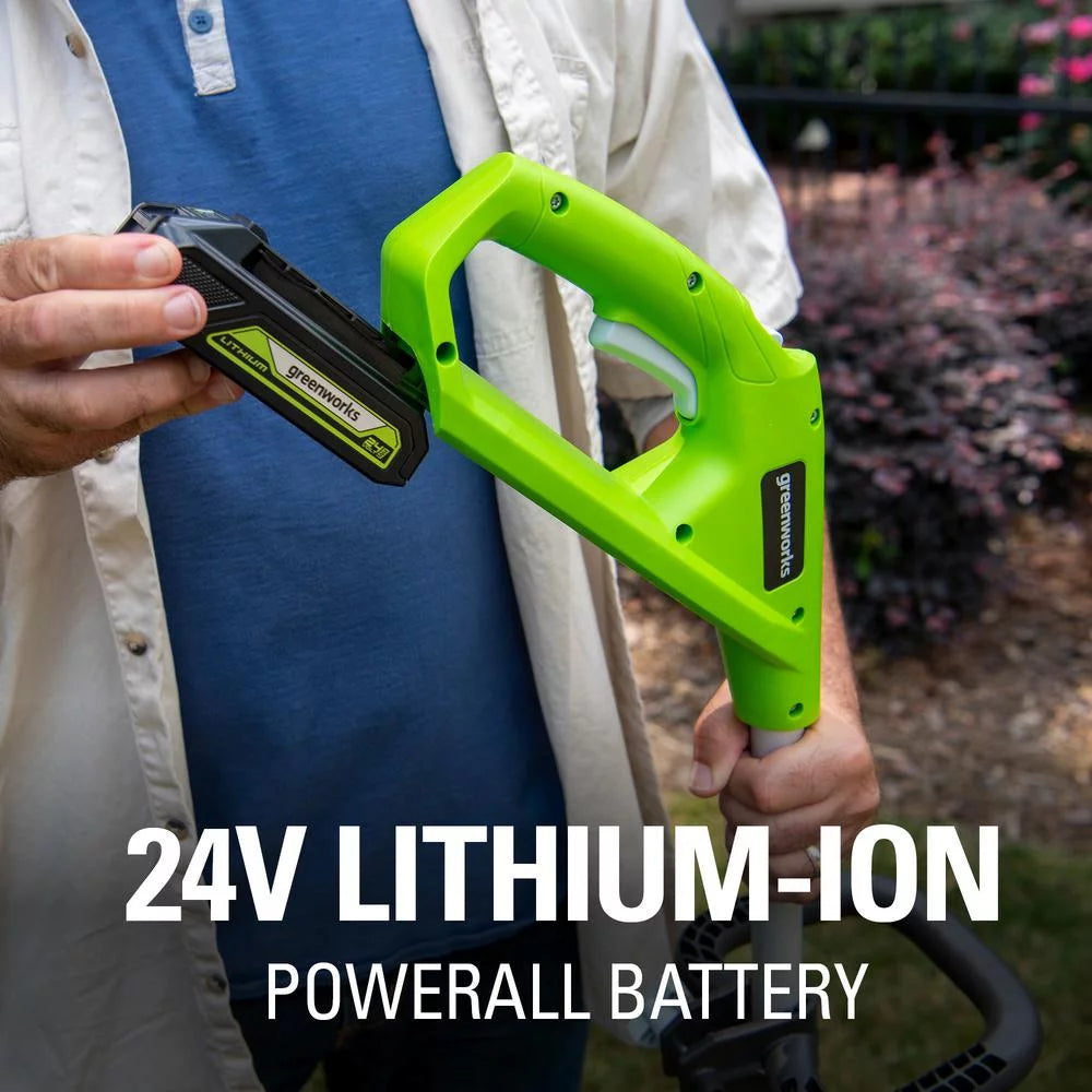 24V 12 Cordless String Trimmer/Edger with 2.0 Ah Battery & Charger M142195