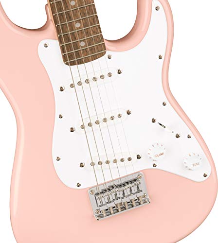 3/4 Size Left-handed Black Electric Guitar Bundle with Amp A2593