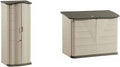 Vertical Resin Weather Resistant Outdoor Garden Storage Shed O676