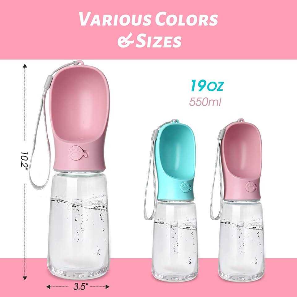 Leak Proof Portable Dog Water Bottle A4473