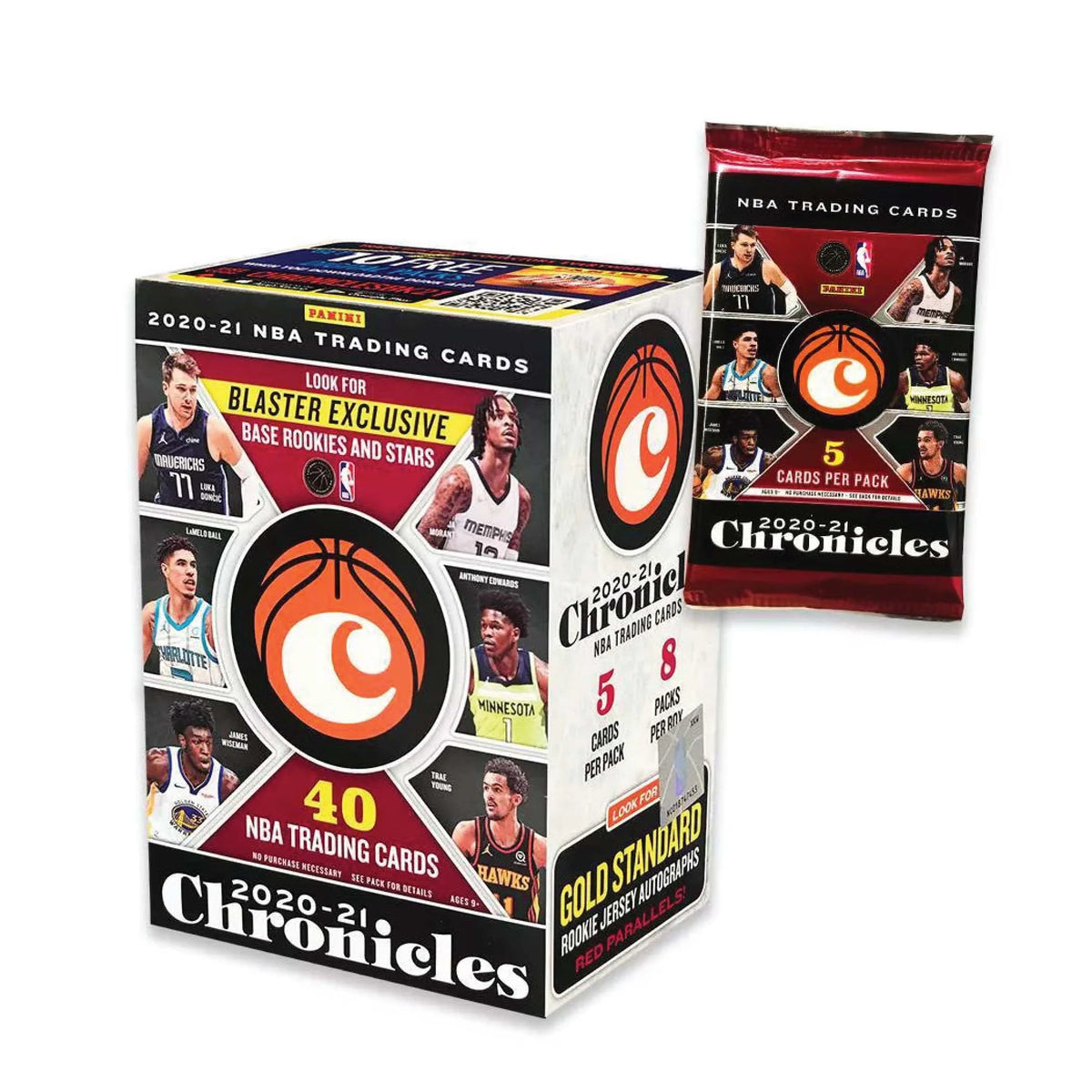 20-21 Panini Chronicles Basketball Value Box Z433156