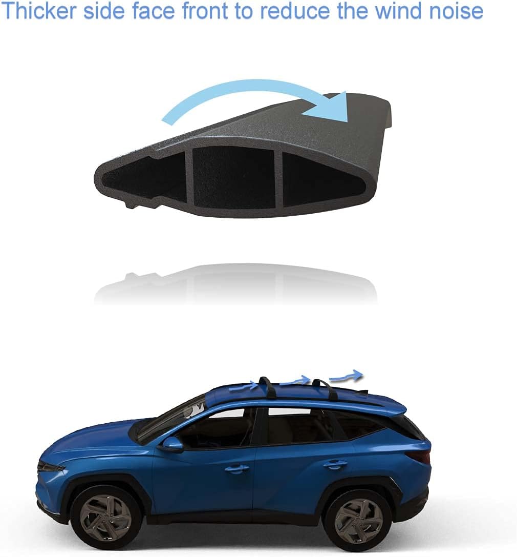Roof Rack Cross Bar for VW ID.4 2020 2021 2022 X9972