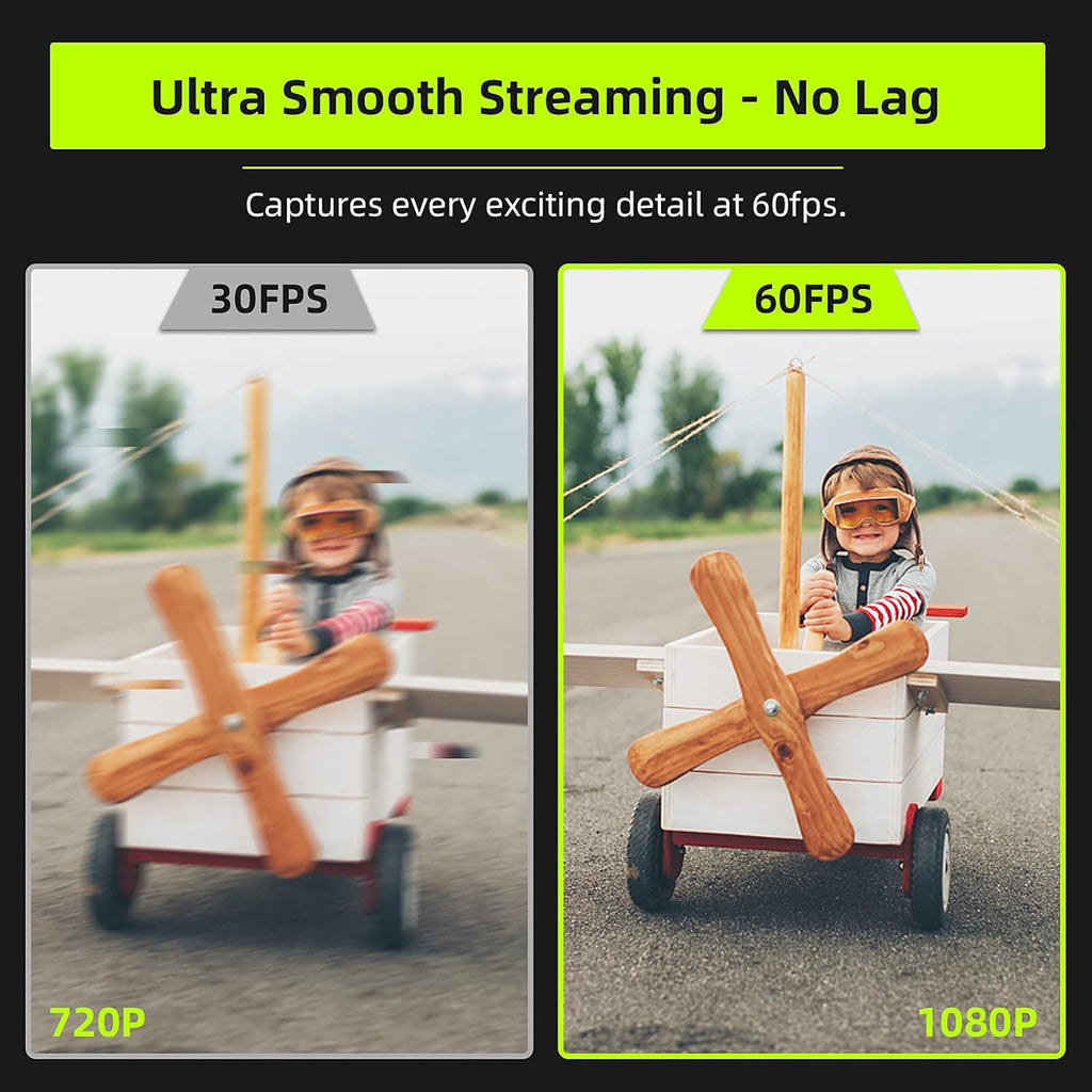 1080P 60FPS Webcam with Light S926277